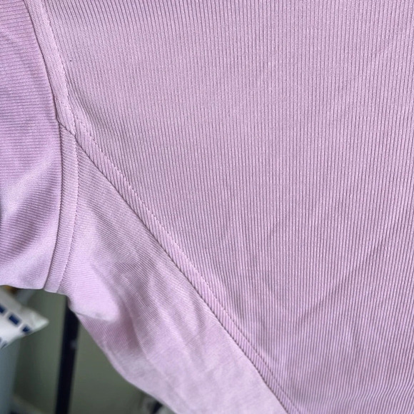 Chico’s lavender Sandwashed Wedge Tee - Picture 12 of 16